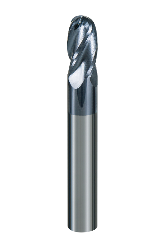 Ultra Keras 4 Flute Ball Nose End Mills