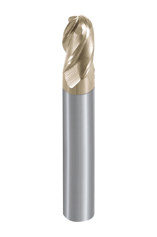 Pemesinan aloi titanium 4 kilang hujung hidung bola seruling